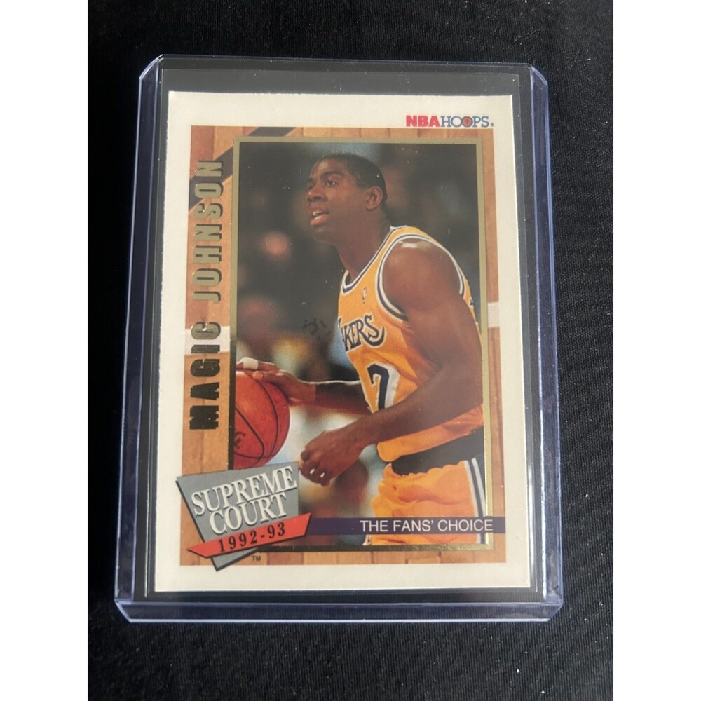 1992-93 NBA Hoops - Supreme Court Magic Johnson #SC10